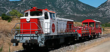 Train rouge